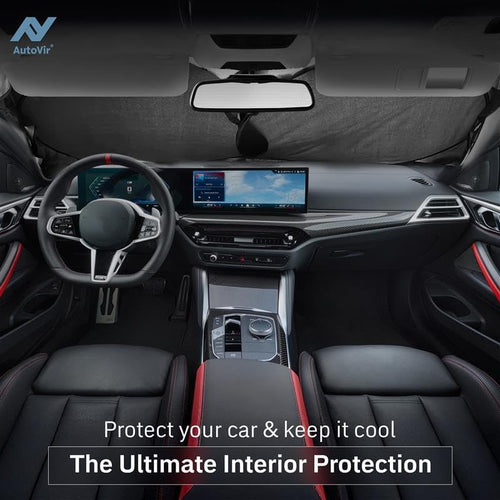 Autovir Foldable Windshield Sun Shade