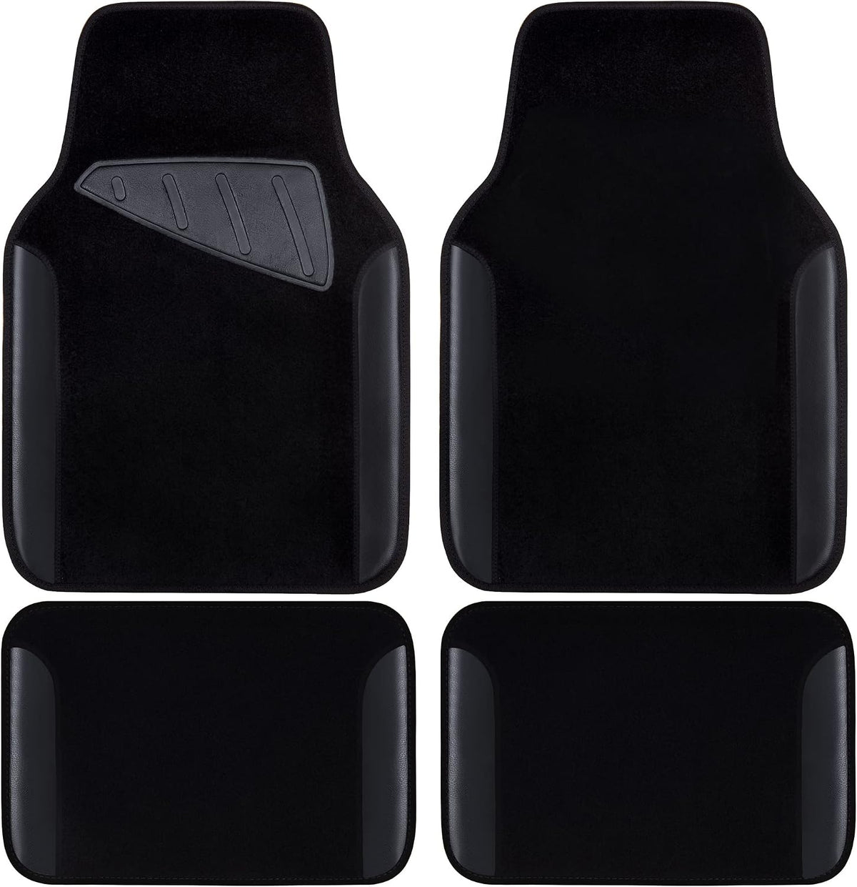 CAR PASS Faux Leather Car Floor Mats