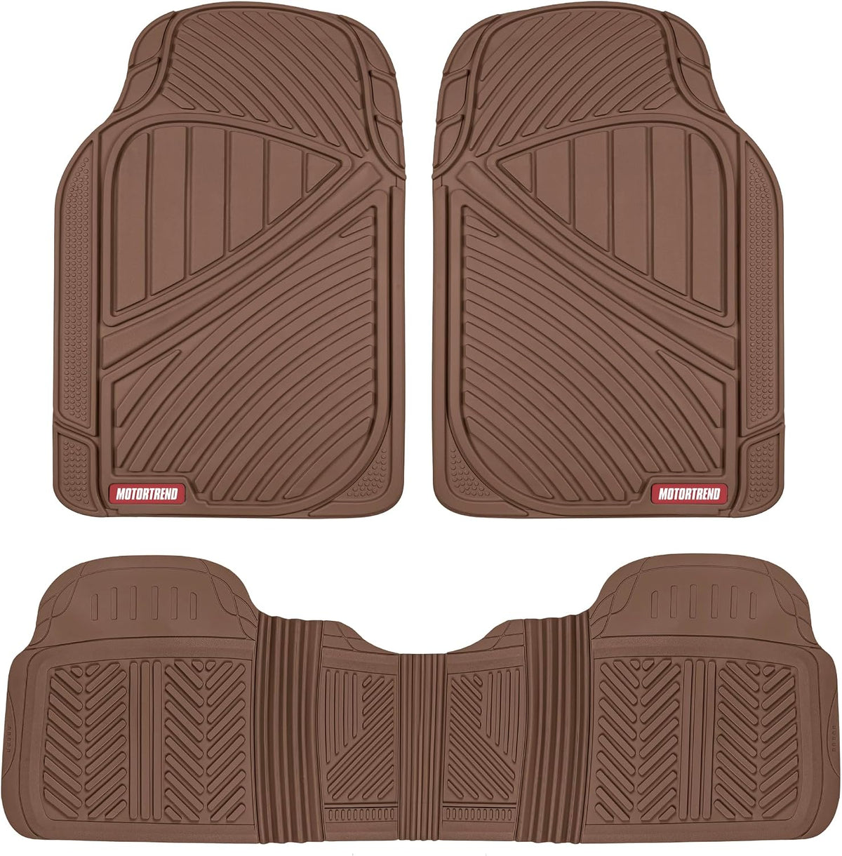 Motor Trend Rubber Car Floor Mats